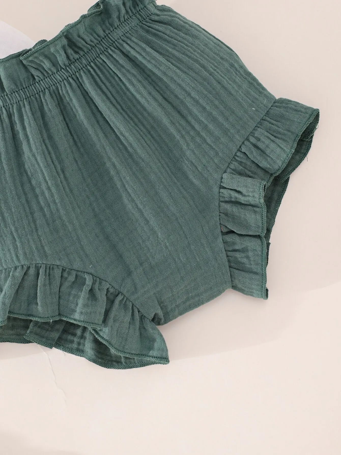 3pairs/Lot Baby Girls Summer Leisure Comfortable Breathable Pure Cotton Simple Solid Color All-Match Shorts Multi-Piece Set