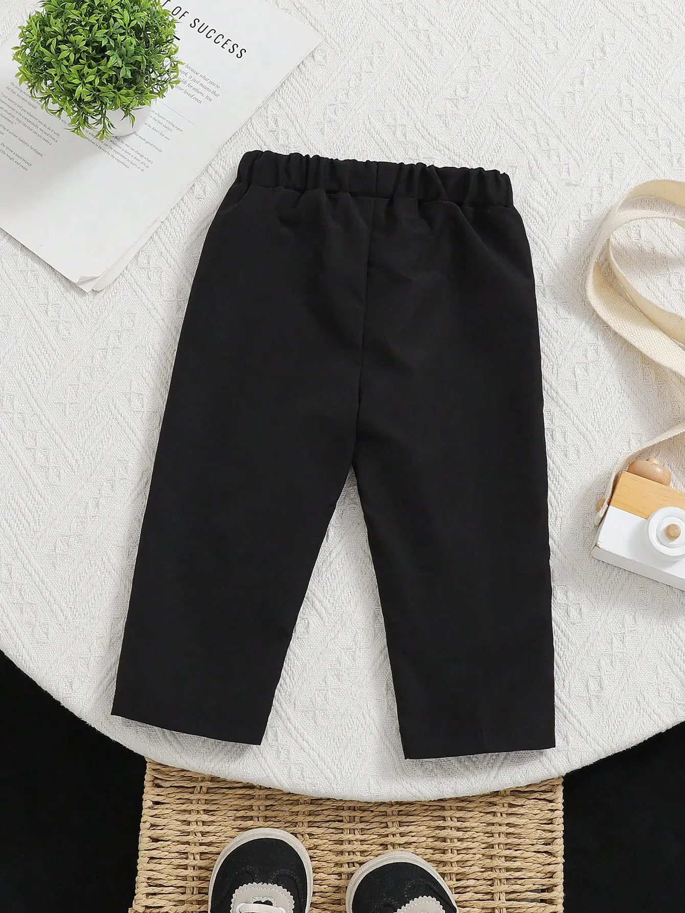 Black Harem Pants For Baby Boys In Spring And Autumn Are Fashionable Comfortable And Soft Outdoor Pants