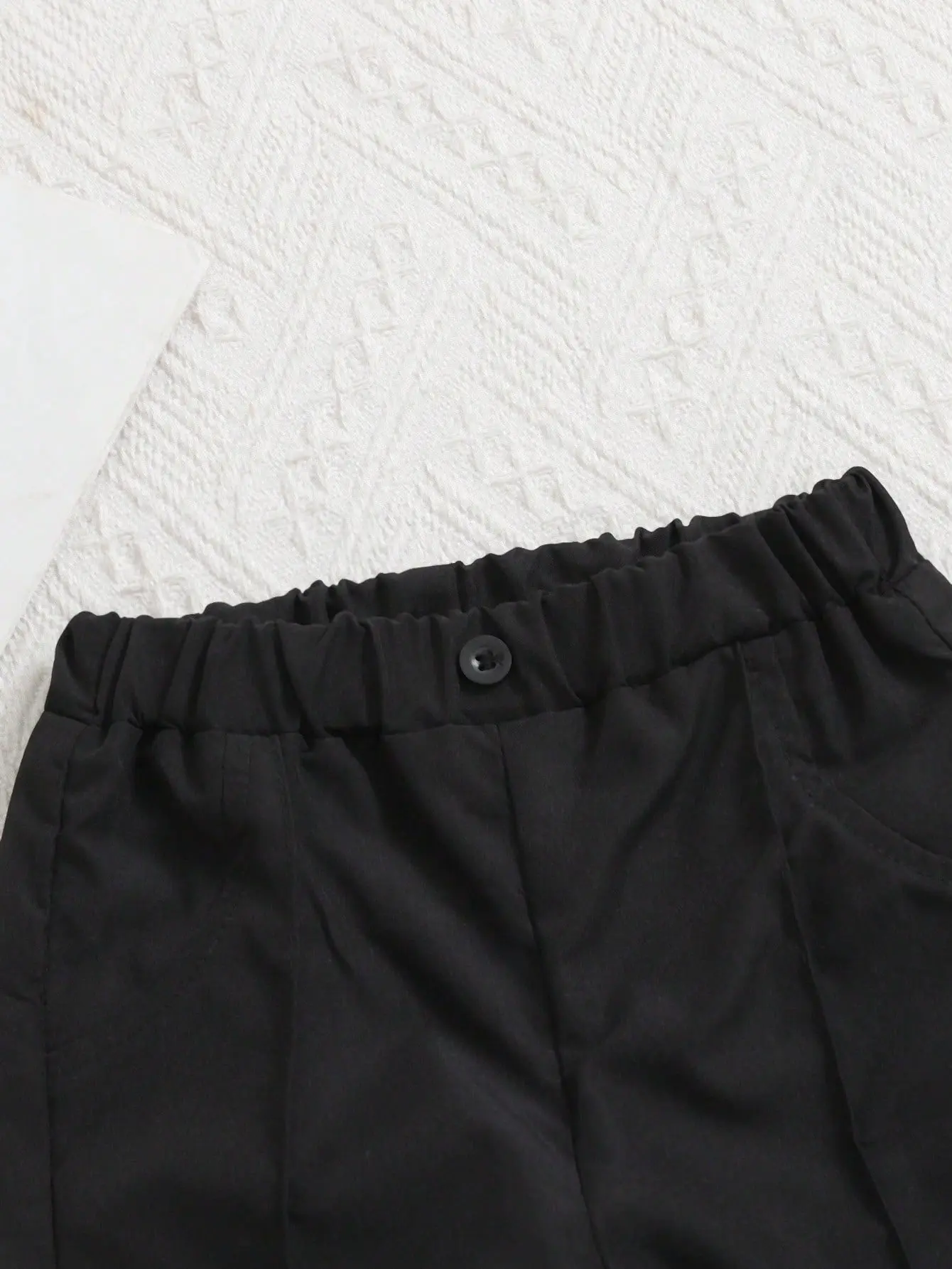 Black Harem Pants For Baby Boys In Spring And Autumn Are Fashionable Comfortable And Soft Outdoor Pants