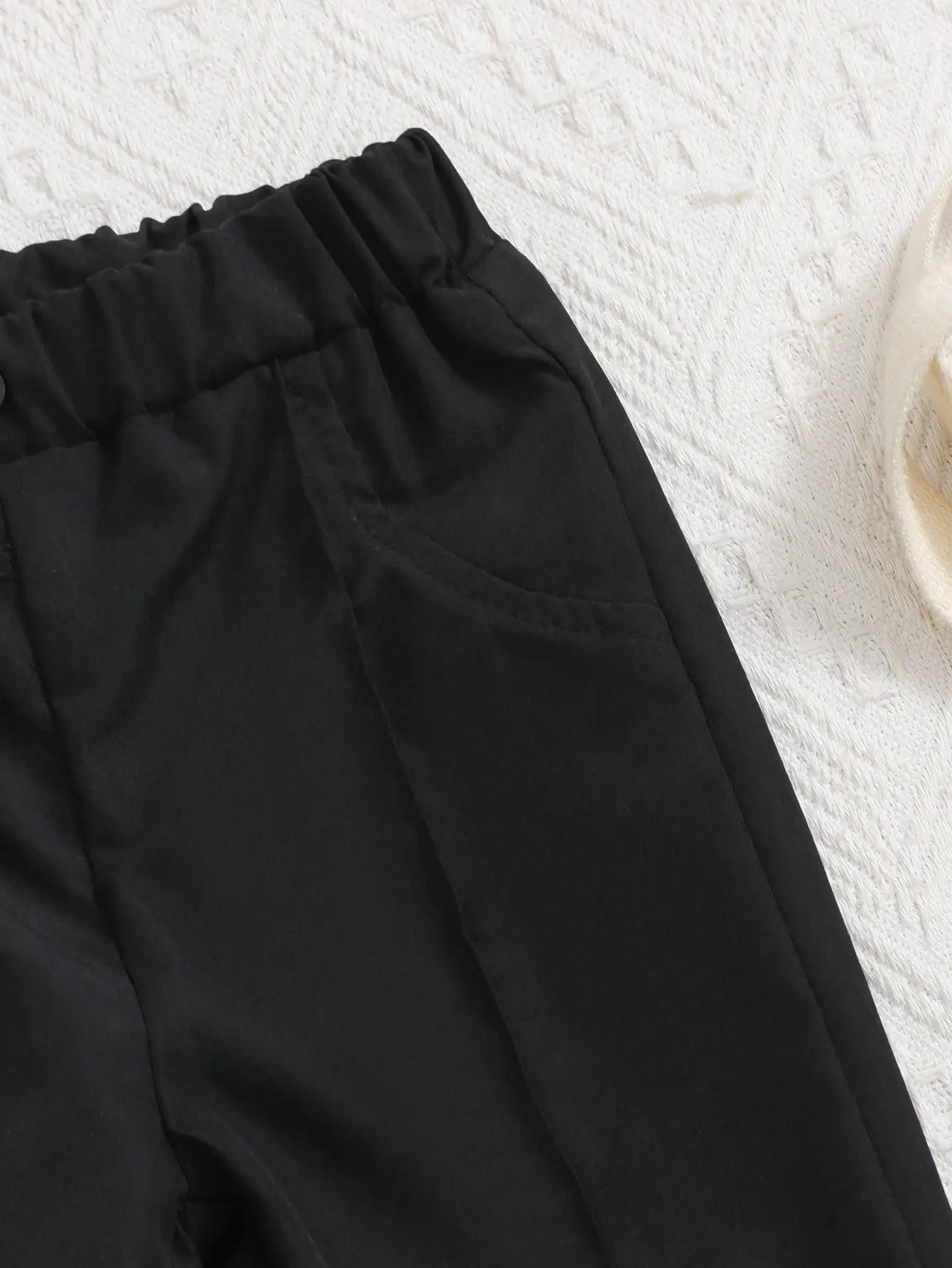 Black Harem Pants For Baby Boys In Spring And Autumn Are Fashionable Comfortable And Soft Outdoor Pants