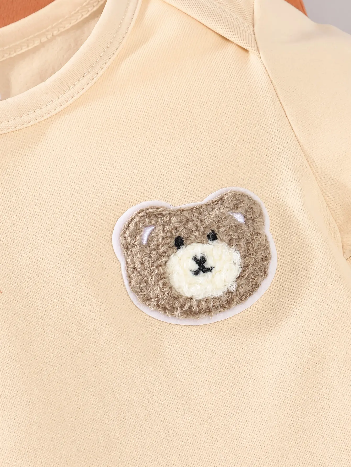 A 3-Piece Set Of Solid-Colored Bear Zhangzi Triangular One-Piece Dress For A Baby Boy In Summer, Cute And Casual Dress For A Bab