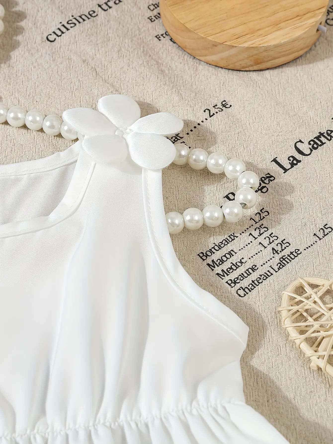 Baby Girl Summer Sleeveless Dress, Cute Three-Dimensional Flower Dress, Casual Outdoor Princess Dress, Little White Dress