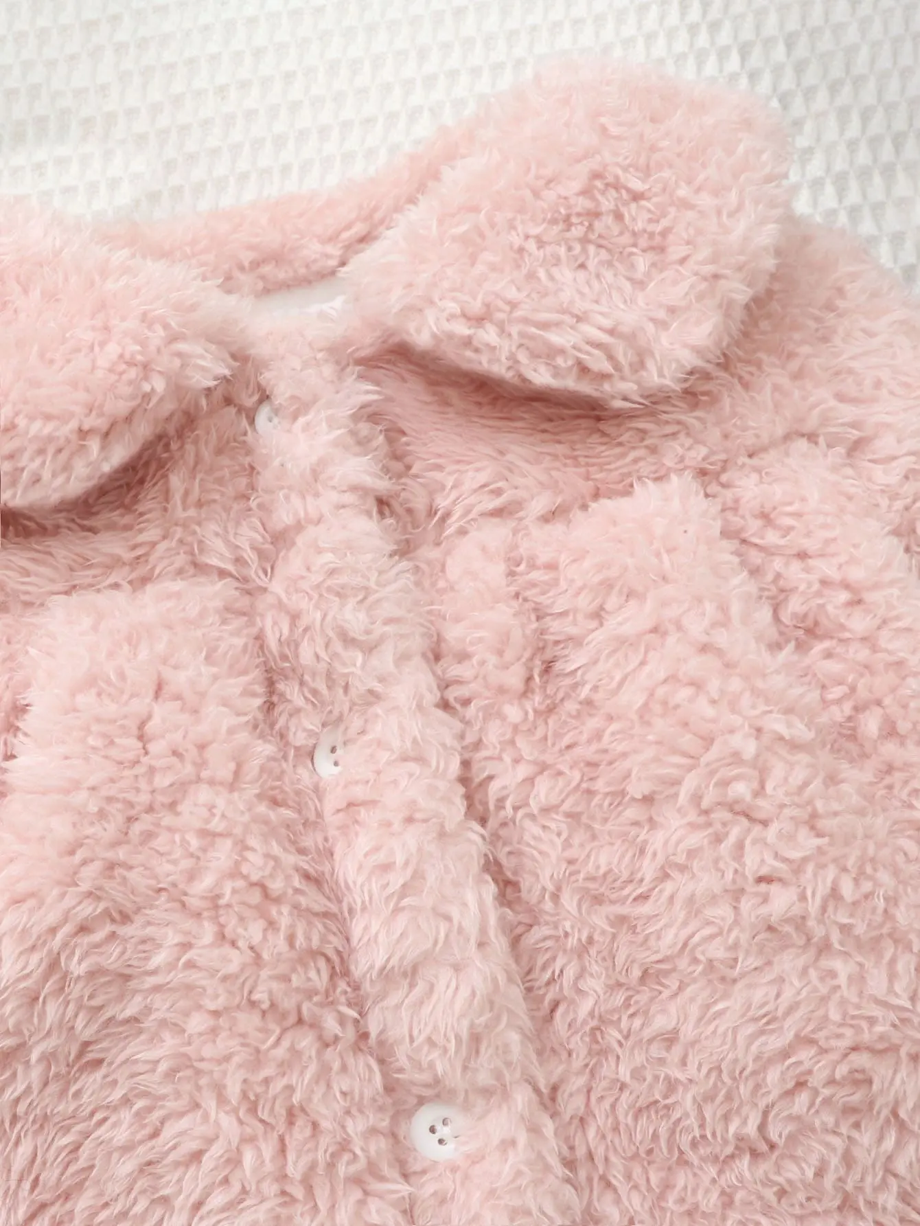 A Fresh And Light Fur Coat For Newborns And Babies In Autumn And Winter A Soft And Warm Outdoor Sweater Coat For Girls