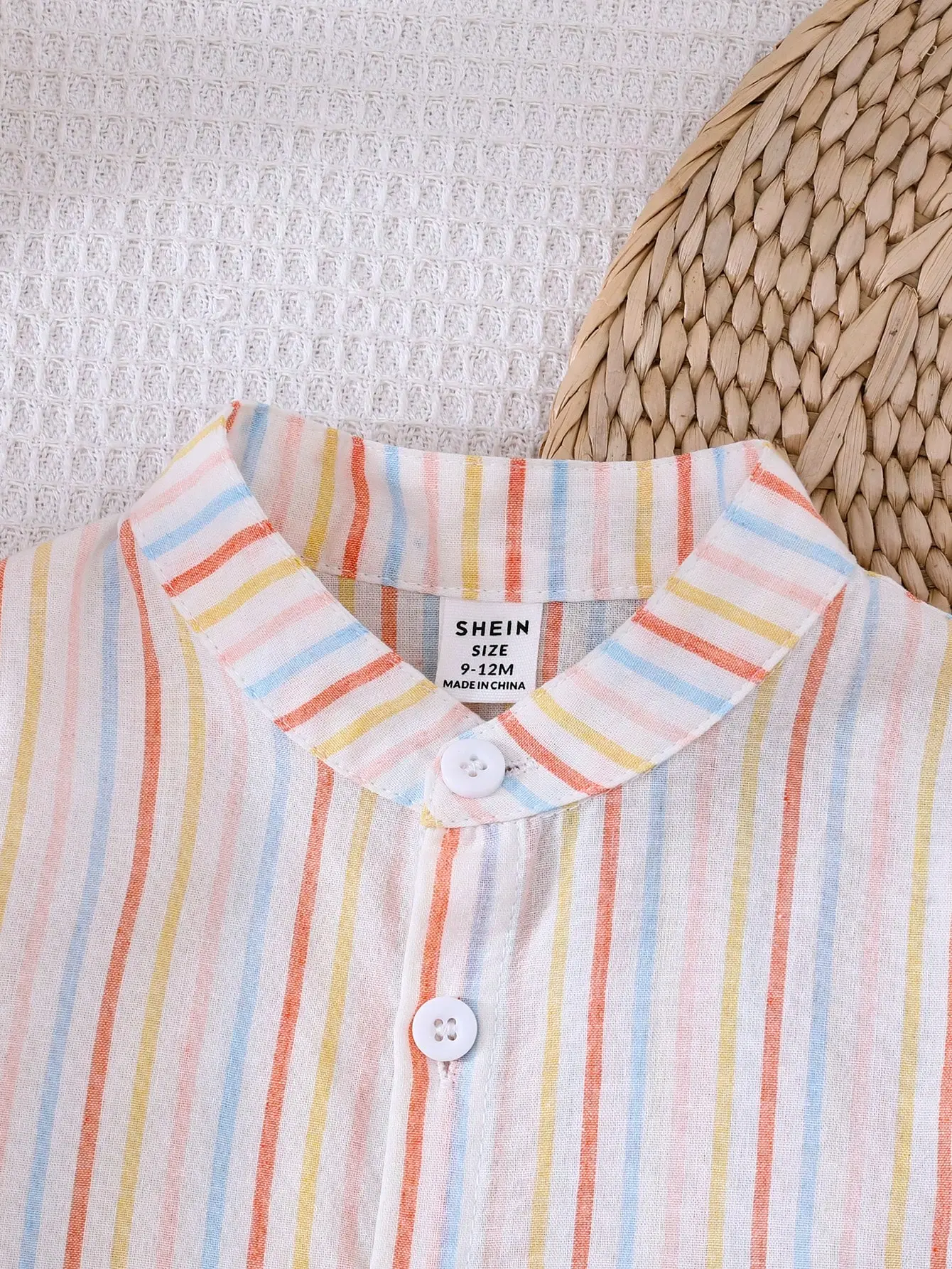 New Summer Leisure Comfort Vacation Travel Fresh Simple Striped Shirt Shorts Baby Boy Trend Everything Stylish 2-Piece Set