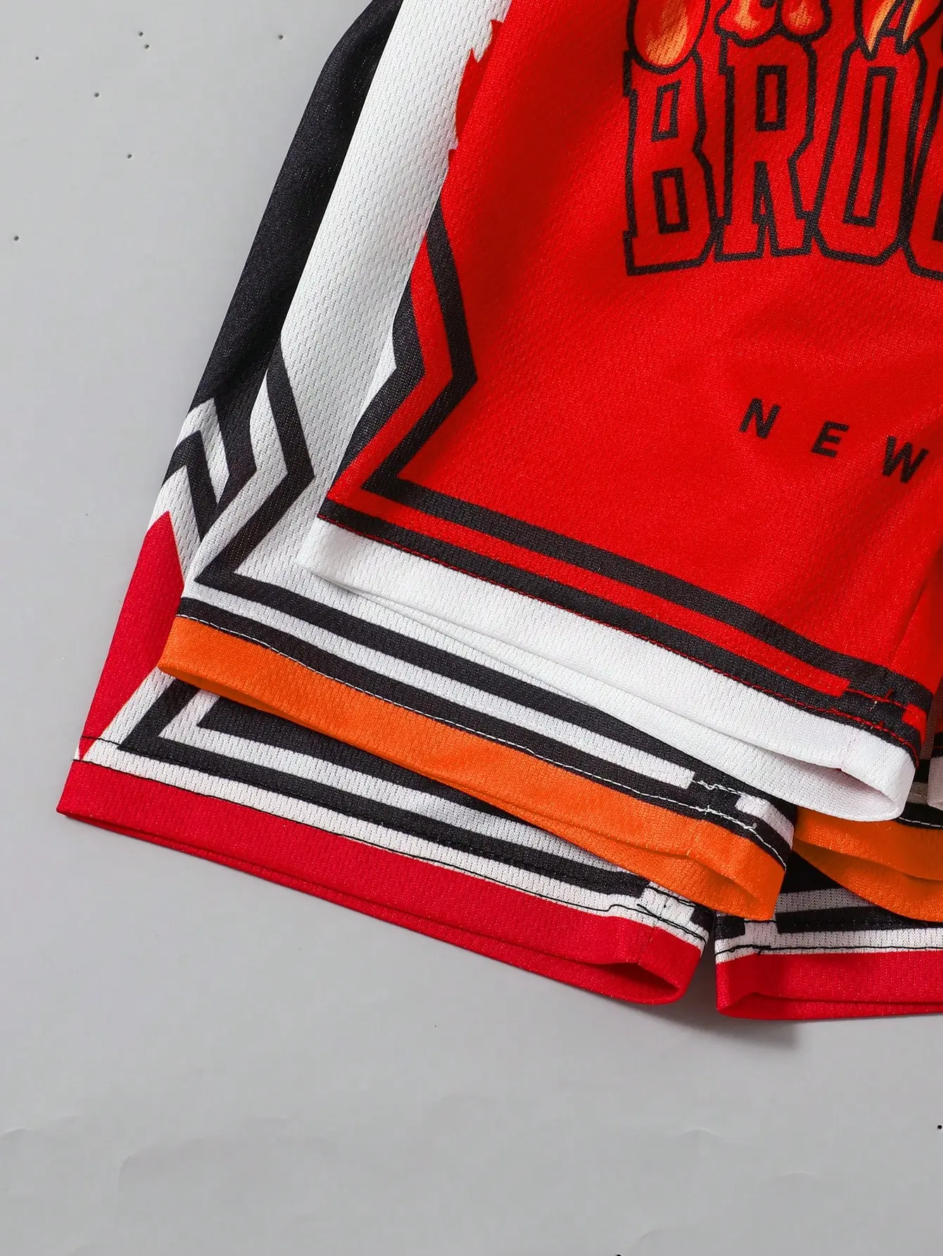 Summer Baby Boy Outdoor Sports Shorts 3-Piece Set Summer Boys' Comfortable Cool And Breathable Basketball Shorts