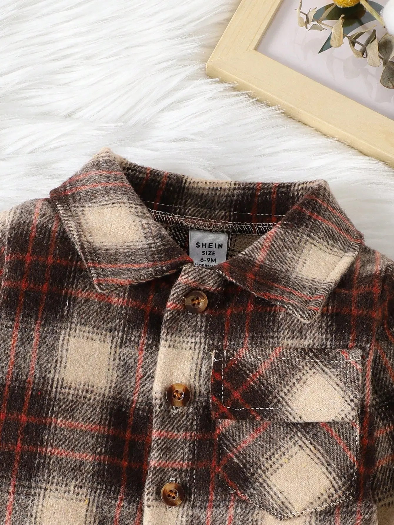 Spring And Autumn Shirts For Boys And Girls 2025 New Style Baby Checkered Shirt Children's Long-Sleeved Stylish Top Coat