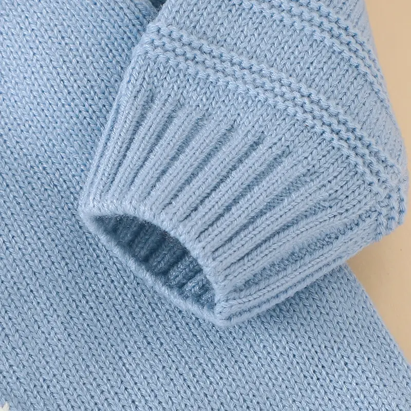 Baby Romper Knitted Infant Boys Girls Jumpsuit Long Sleeve Autumn Newborn Children Clothing Easter Cute Cartoon Rabbits Overalls