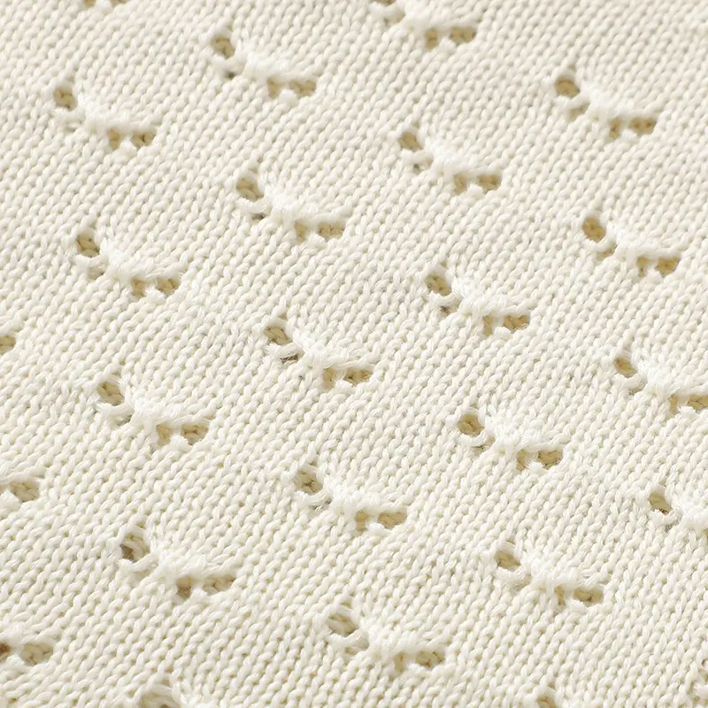 Baby Blanket Knitted Toddler Swaddling Newborn Stroller Wrap 90*70CM Plaid Sleepsack Infant Boy Girl Bedding Quilt Fashion Solid