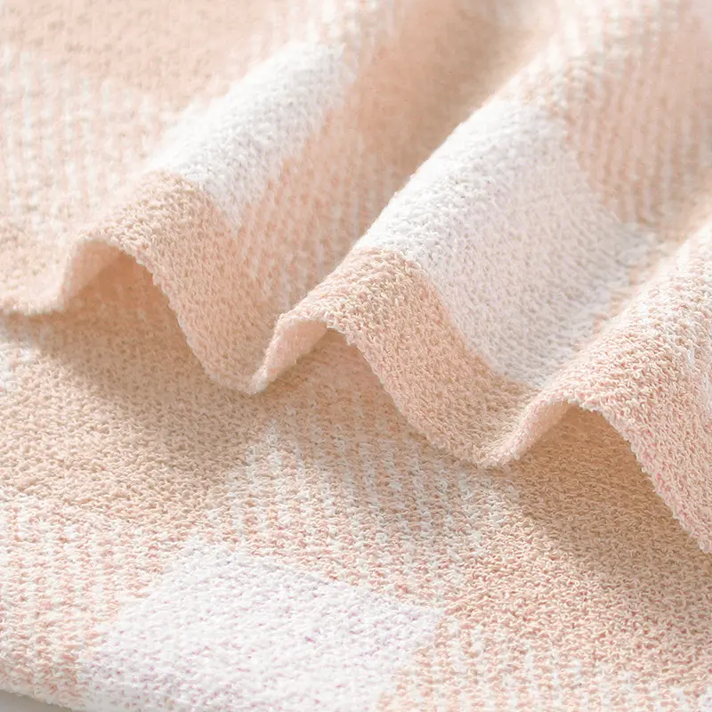 Baby Blanket Knitted Toddler Swaddling Newborn Stroller Wrap 90*70CM Plaid Sleepsack Infant Boy Girl Bedding Quilt Fashion Wram
