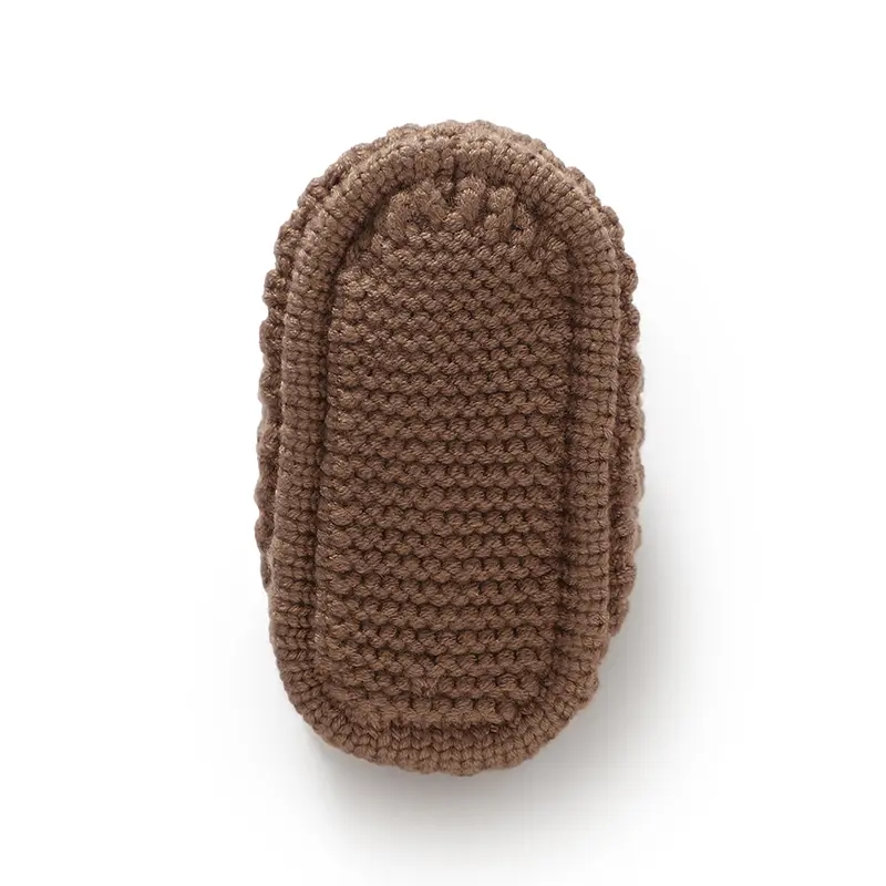 Newborn Baby Shoes Knit Boy Girl Bedding Boots 0-18M Fashion Solid Bandage Toddler Children Footwear Infant Clothing Accessories
