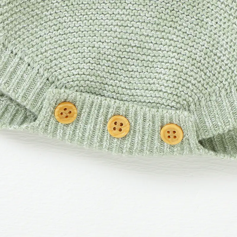 Newborn Baby Bodysuits Knitted Infant Boy Girl Solid Sling Clothing Casual Sleeveless Summer Toddler Children Tops Outfits 0-18m