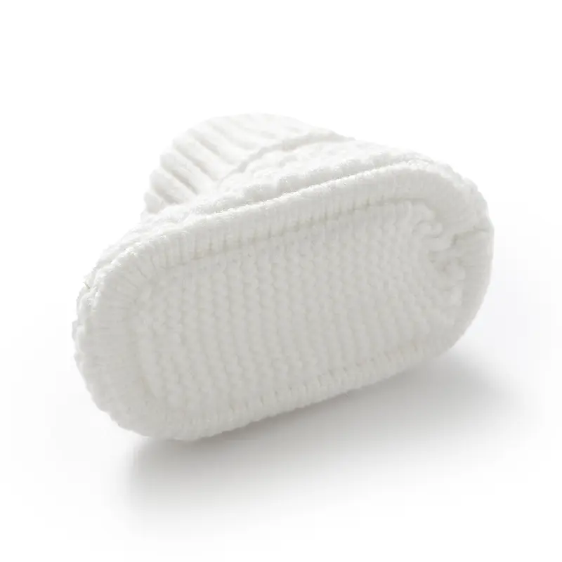 Newborn Baby Shoes Knit Boy Girl Bedding Boots 0-18M Fashion Solid Bandage Toddler Children Footwear Infant Clothing Accessories