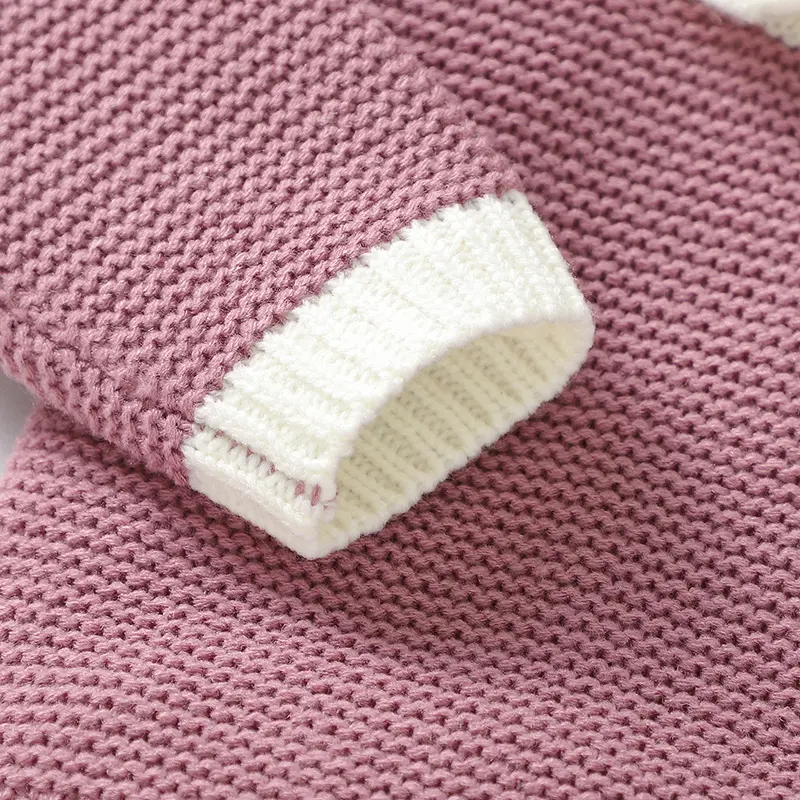 Baby Sweaters Clothes Fashion Turtle Neck Long Sleeves Knit Newborn Boys Girls Pure Color Knitwear Pullovers 1-3Y Infant Jumpers