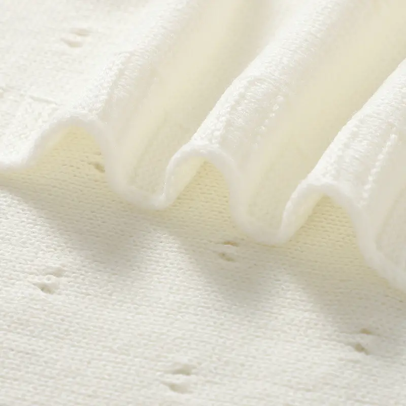 Baby Blanket Knitted Solid Newborn Boy Girl Bedding Quilt 90*70CM Infant Stroller Swaddling Wrap Super Soft Plaid Sleepsack Warm