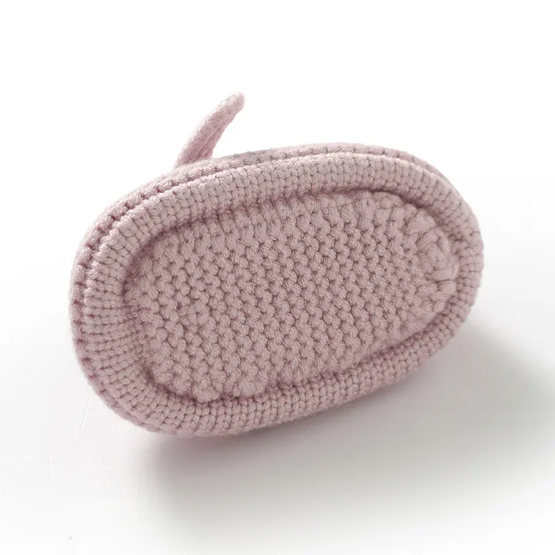 Baby Shoes Knit Newborn Boy Girls Bed Boots Fashion Cute Bow Infant Clothing Accessories Toddler Children Shallow Footwear 0-18M