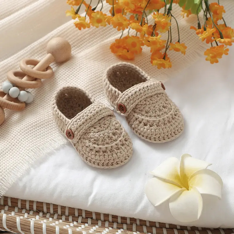 Baby Shoes Cotton Knit Newborn Girls Boy Footwear 0-18M Fashion Solid Shallow Infant Children Clothing Accessories Bedding Boots