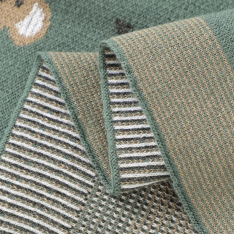 Infant Baby Blanket 100*80cm Sleepsack Cute Cartoon Koala Newborn Boy Girl Bedding Quilt Knit Srtoller Swaddle Super Soft Plaids