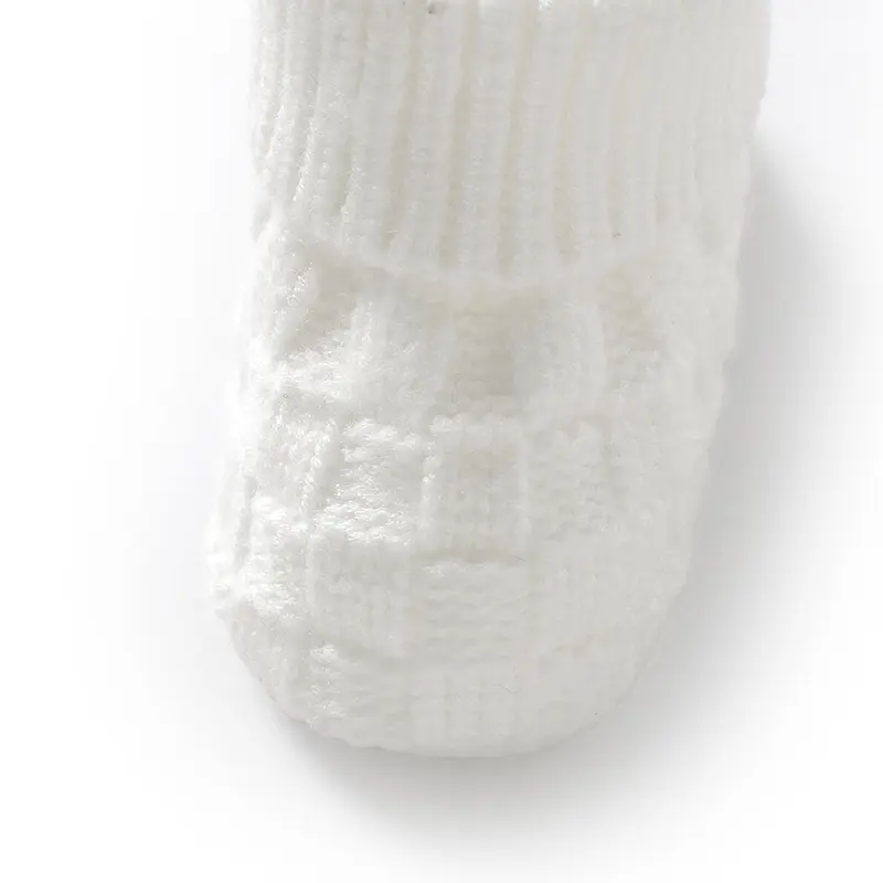 Newborn Baby Shoes Knitted Warm Toddler Children Bedding Footwear 0-18M Clothing Accessories Infant Boy Girl Boots Fashion Solid