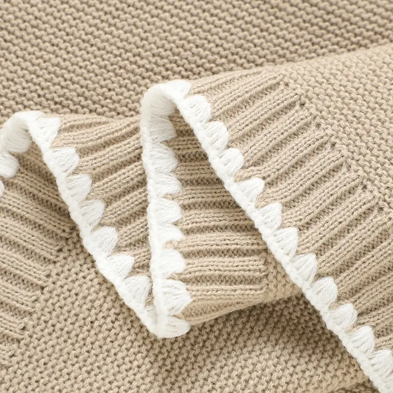 Infant Baby Blanket 90*70cm Srtoller Swaddling Super Soft Plaids Sleepsack Fashion Solid Dot Newborn Boy Girl Bedding Quilt Knit