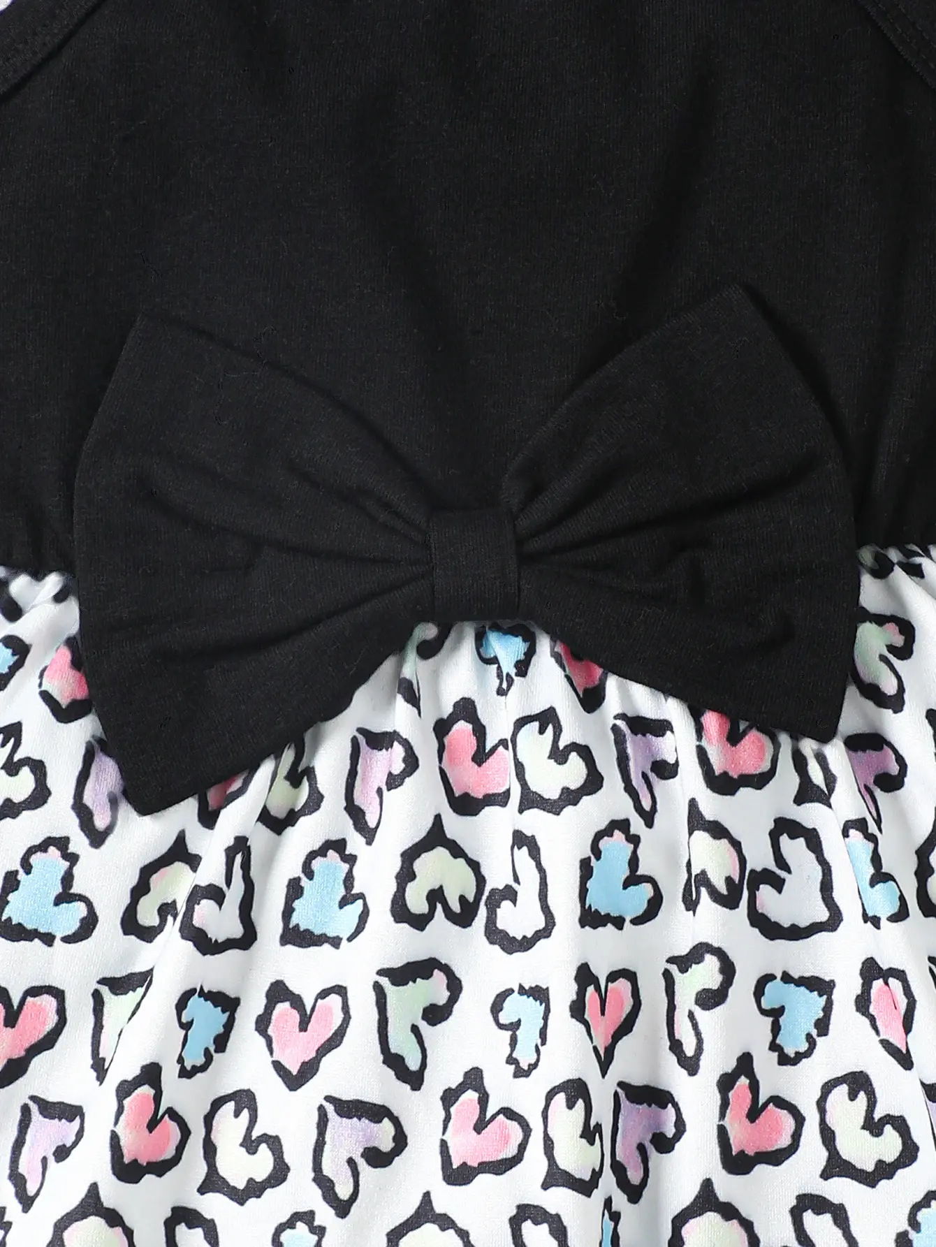 0-2 Year Old Newborn Baby Girl Sleeveless vest, Heart Printed Headband Dress