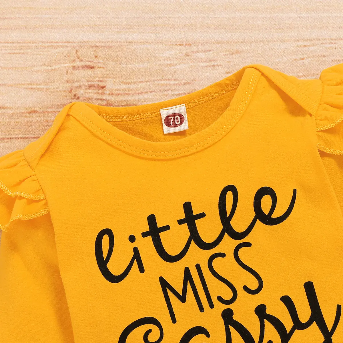 3-18 months baby girl clothes baby girl long-sleeved T-shirt shirt and trousers set monogrammed fashion suit 2-piece set