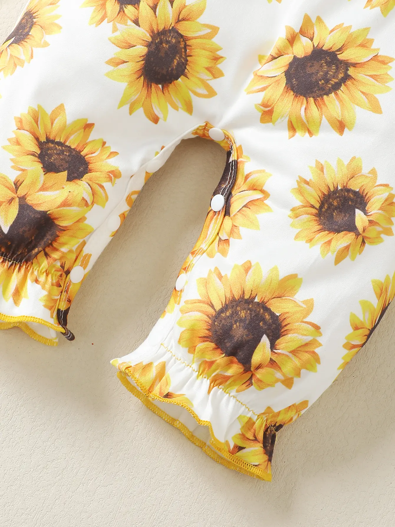 Fashion Baby Girl Summer Two-piece Headband Jumpsuit Set