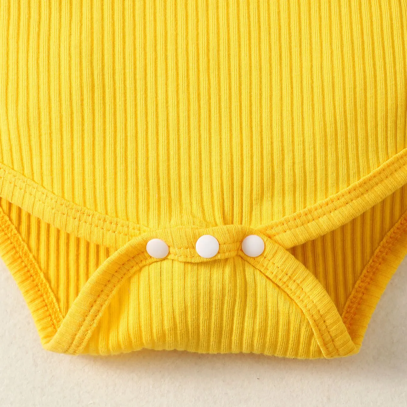 Newborn baby yellow sling button sunflower print skirt cute suit