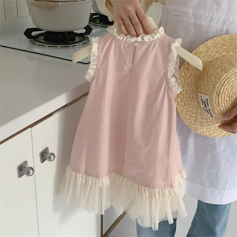 Girls Princess dress Summer Children Infants Kids Baby fashion sleeveless children's sundress