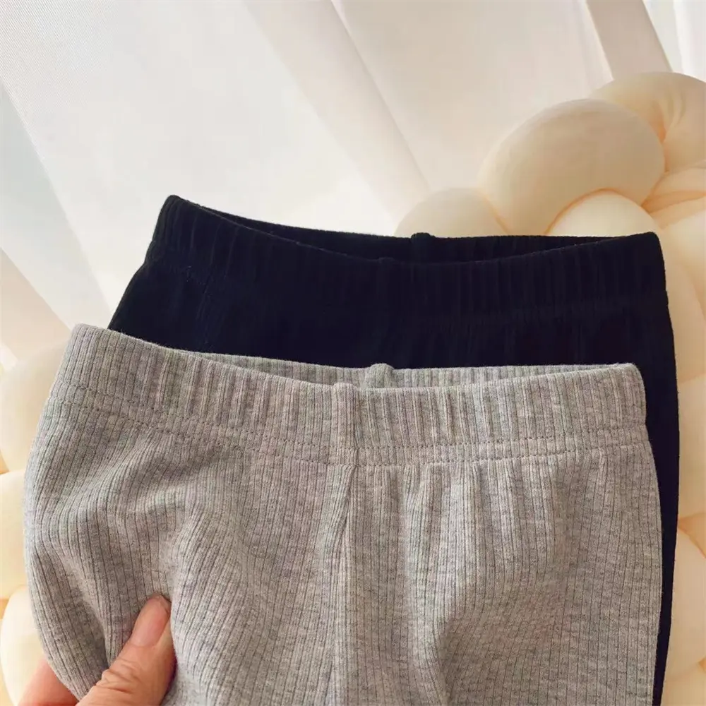 Girls Lace Stitching Leggings Princess Sweet Pants Children Baby Infants Kids Tight Trousers for Spring Autumn