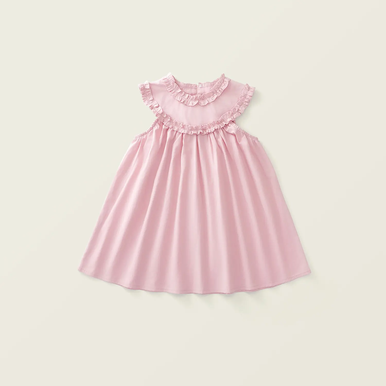 Girl's Sweet Wind Sleeveless Lace Sundress Dress Summer Children Baby Kids