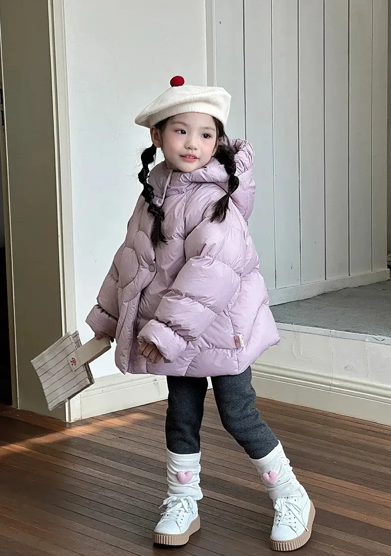 Children's Down Jacket Winter New Product New National Standard 90 White Duck Down Jacket