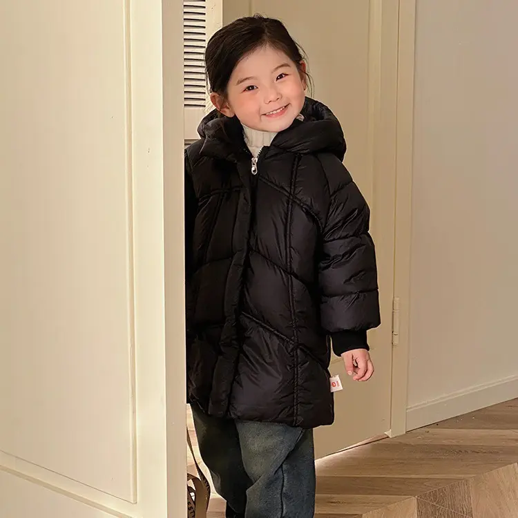 Children's Down Jacket Winter Children's Down Jacket New National Standard 90 White Duck Down