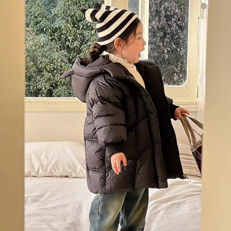 Children's Down Jacket Winter Children's Down Jacket New National Standard 90 White Duck Down