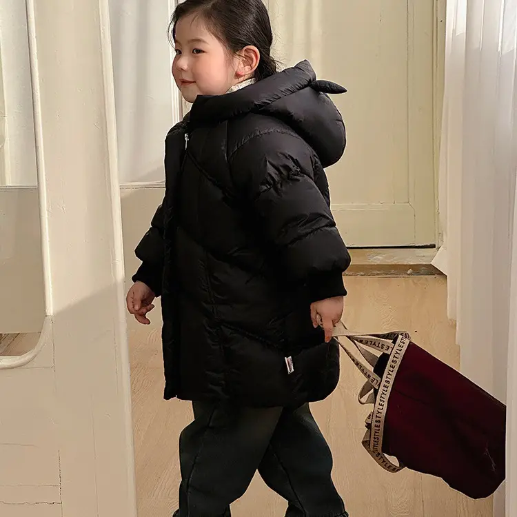 Children's Down Jacket Winter Children's Down Jacket New National Standard 90 White Duck Down