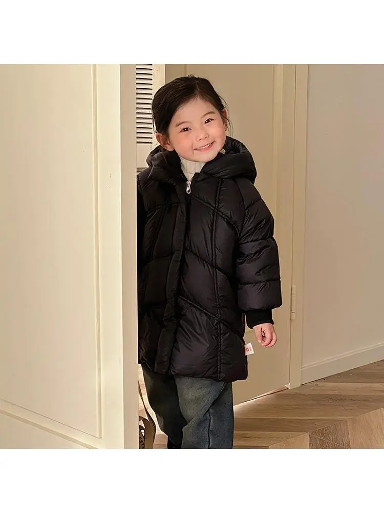 Children's Down Jacket Winter Children's Down Jacket New National Standard 90 White Duck Down