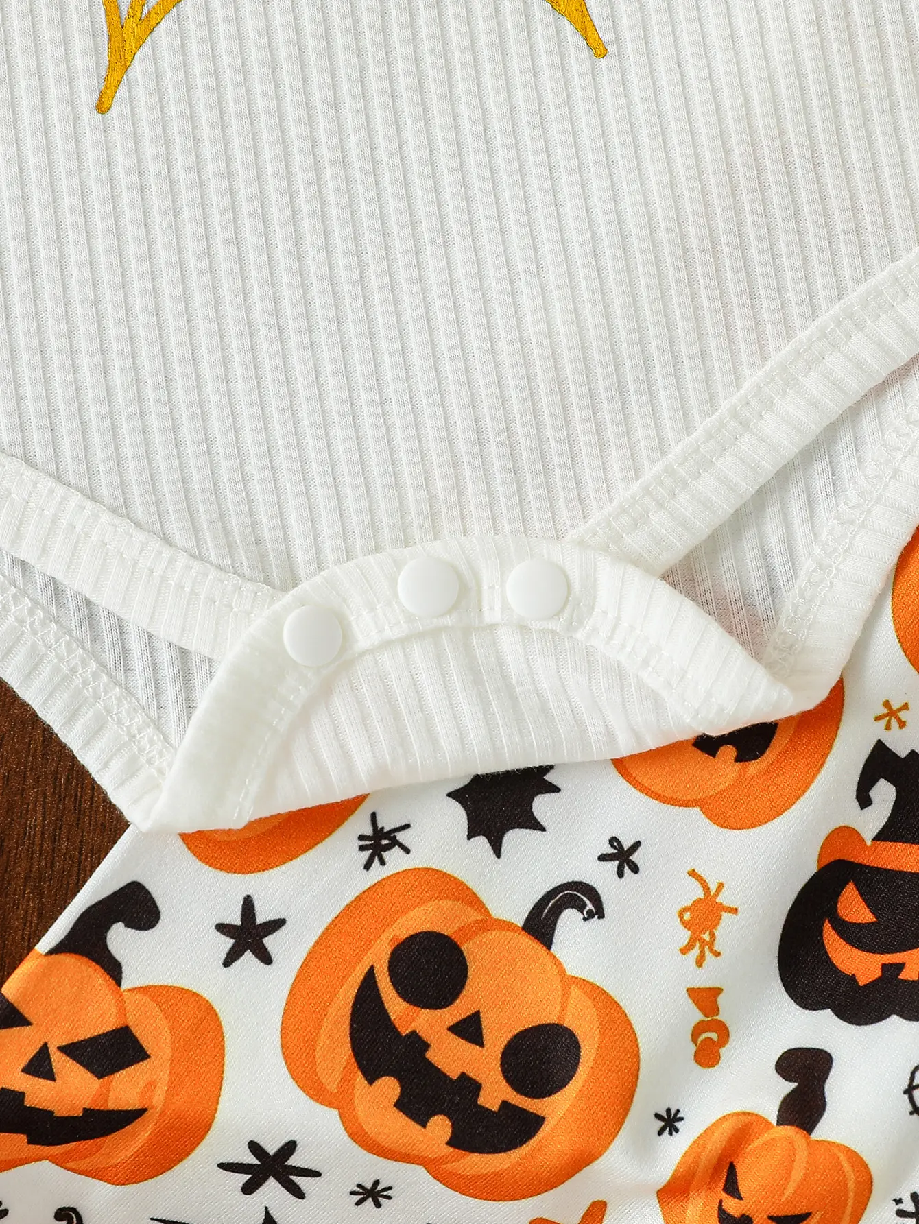 Baby Girls 2Pcs Fall/Autumn Long Sleeve Print Letter Romper &Halloween Outfits Pumpkin Pant For 0-1Y  Sets +Headband