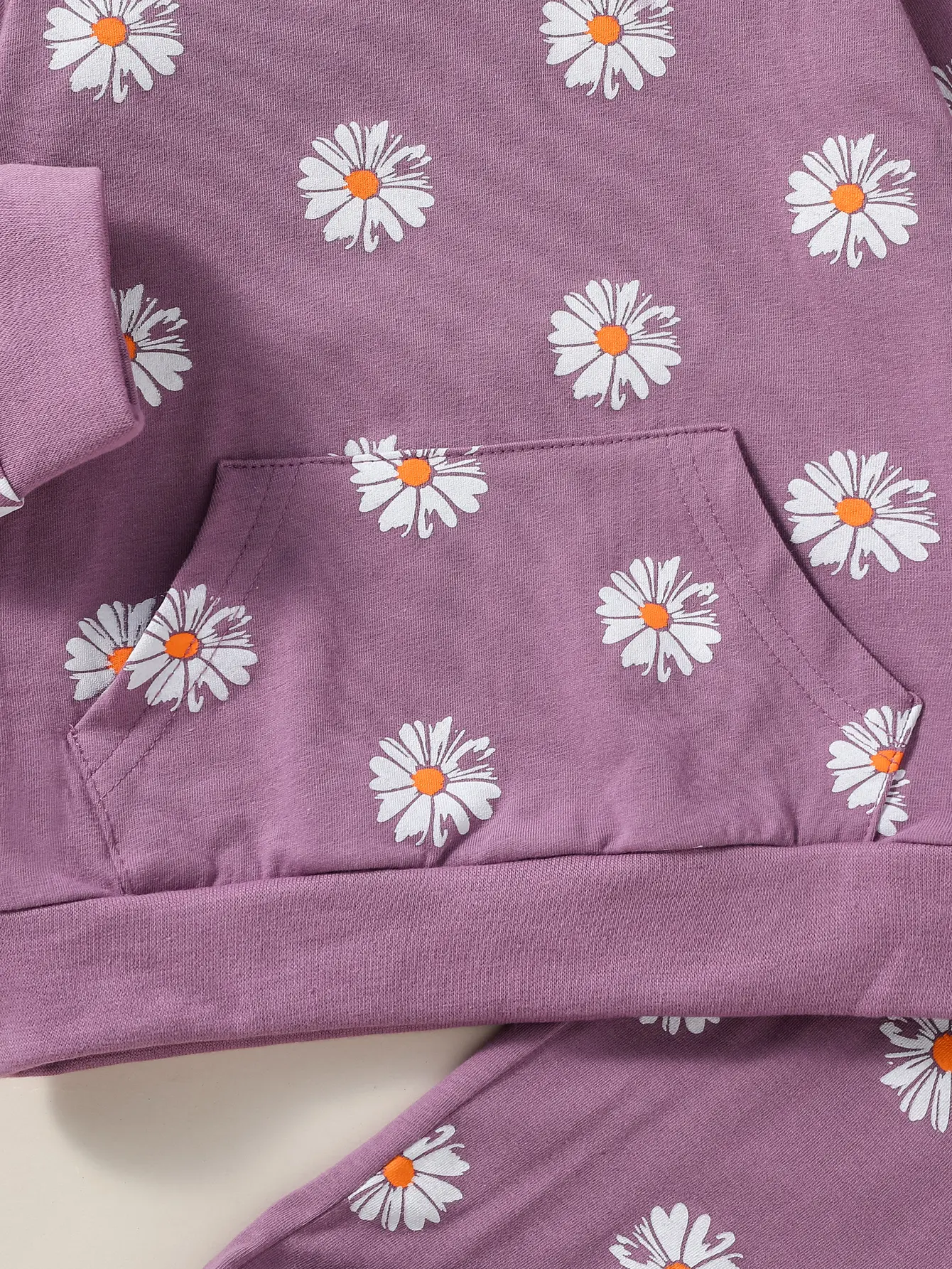 3PCS Baby Girls (1-6Y) Fall Long Sleeve Hooded Sweatshirts Long Trousers Headband Toddler Children Clothing Set