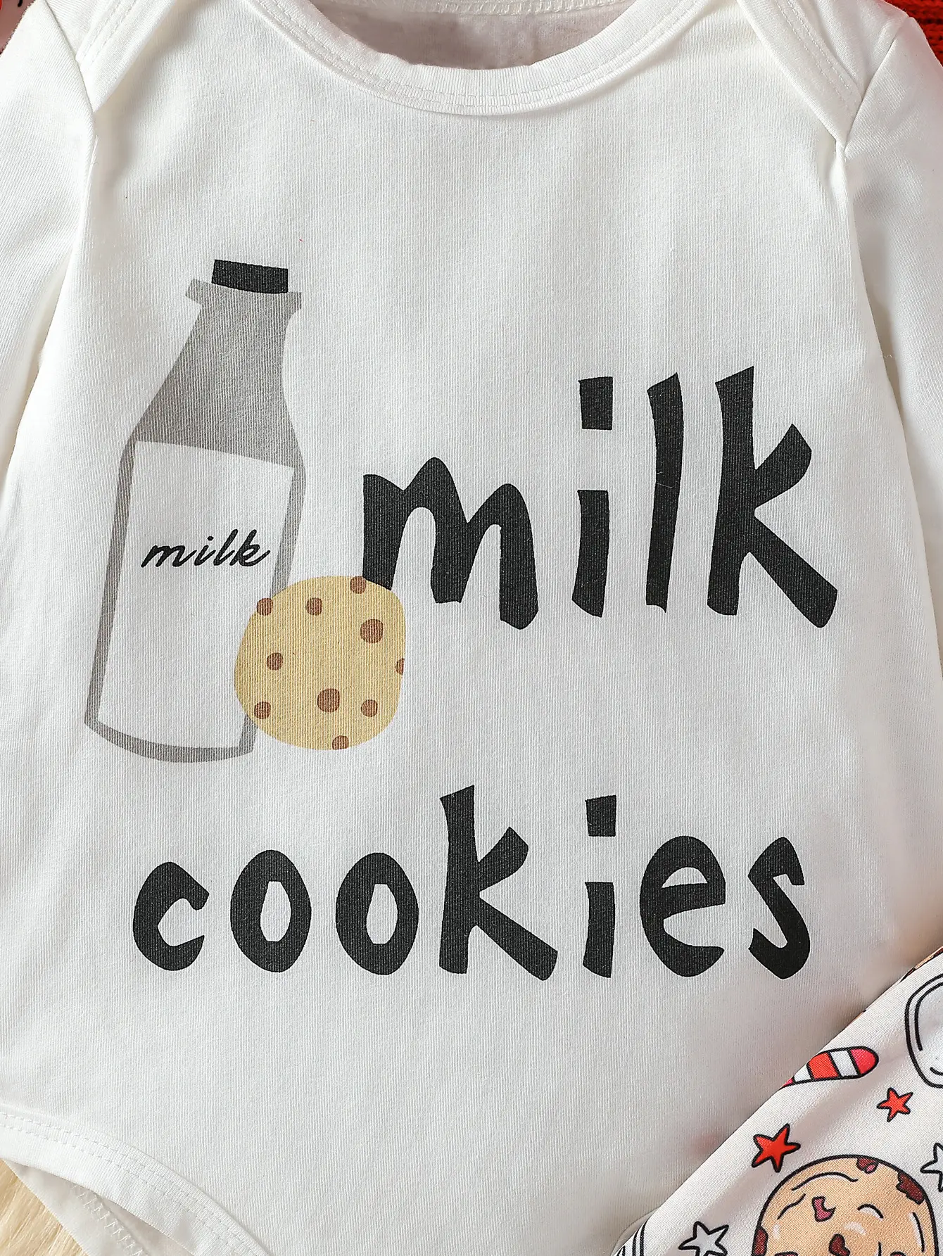 3pcs Baby Boys Autumn Long Sleeve Letter Top + Trousers Print With Bread Milk Pantsuit For Streetwear +Hat