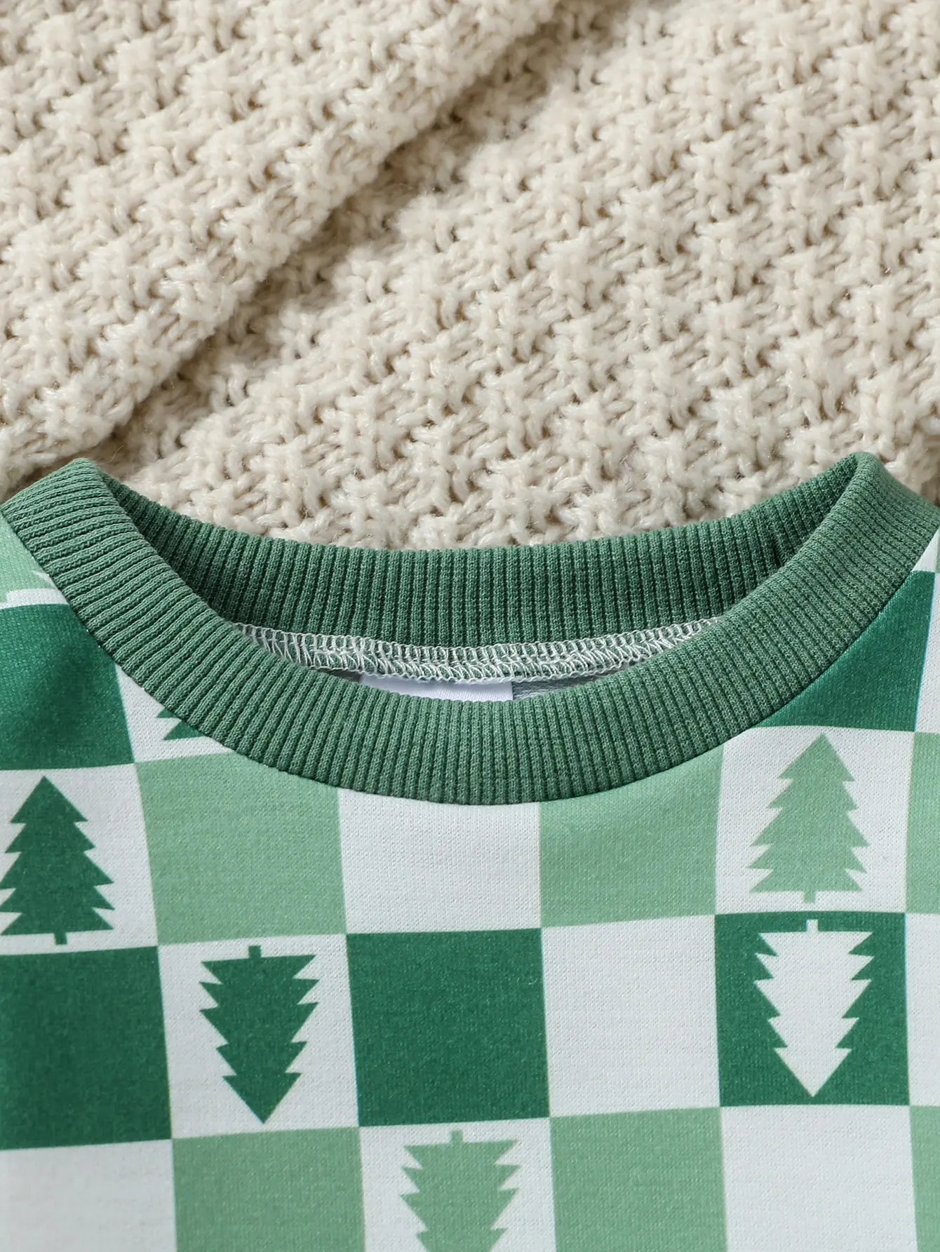 2024 New Baby boy All Over Print Long Sleeve casual Christmas autumn Pantsuit Daily Clothes set
