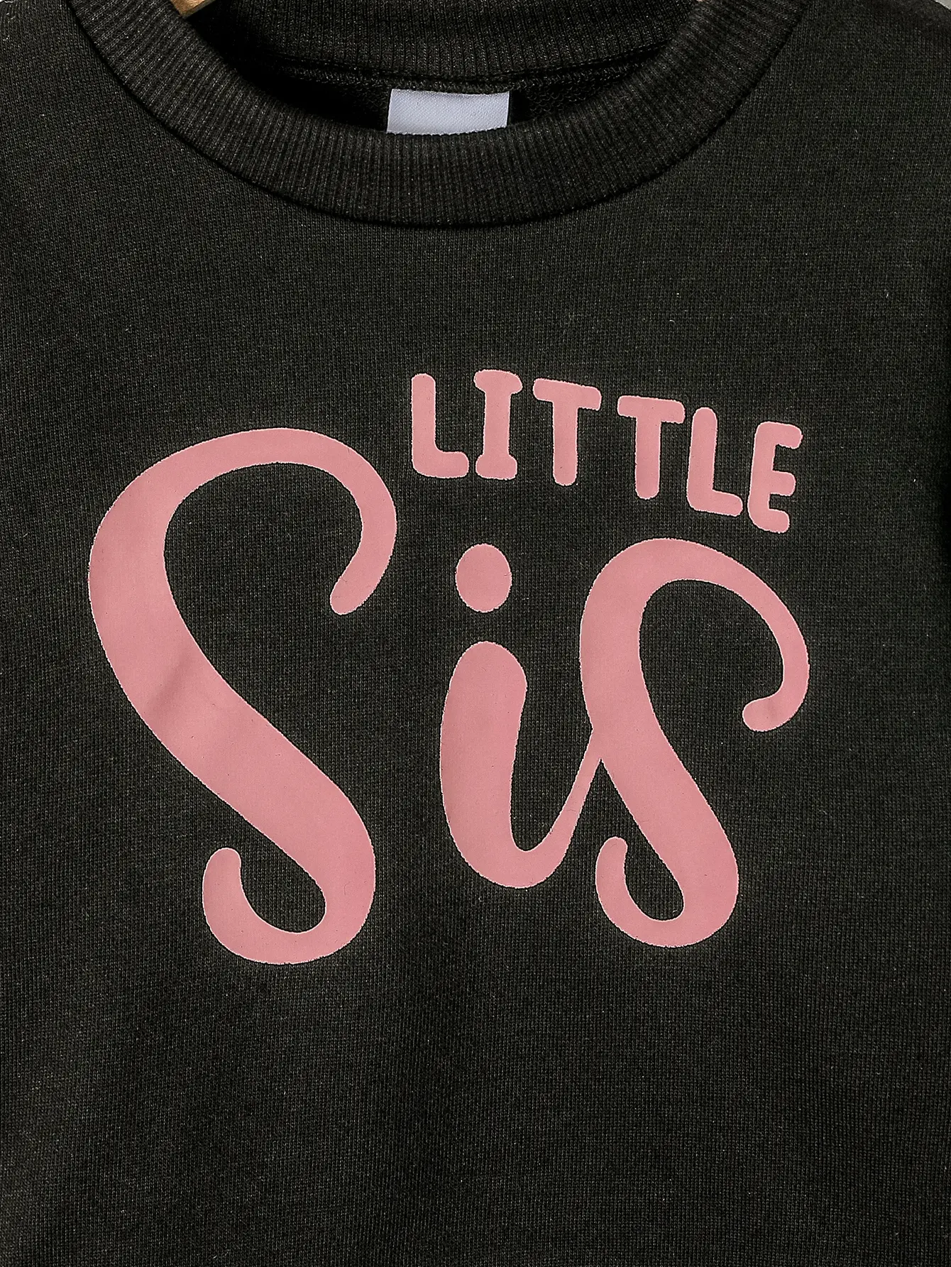 2024 New Baby Girls Long Sleeve Print Letter Autumn Sweatshirt + Trousers Set For Streetwear Fashion Suit