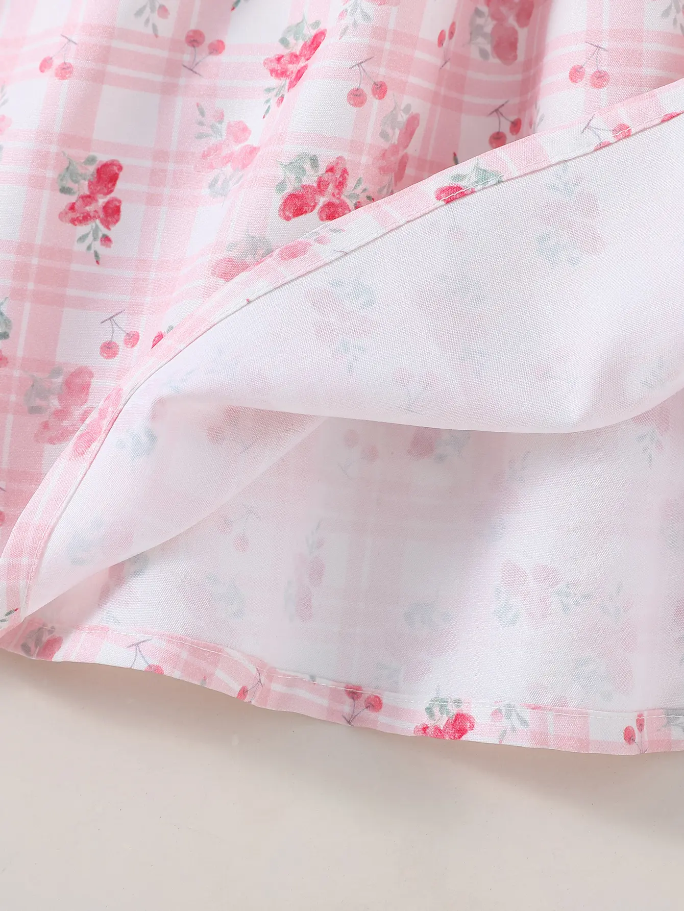2025 New Style Girls Sets Kids Summer T-Shirt With Button+ Printing Floral Suspender Dresses For 1-6Y Cute Fashion Set