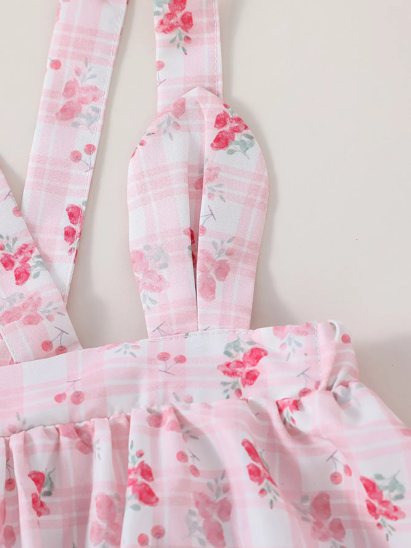 2025 New Style Girls Sets Kids Summer T-Shirt With Button+ Printing Floral Suspender Dresses For 1-6Y Cute Fashion Set