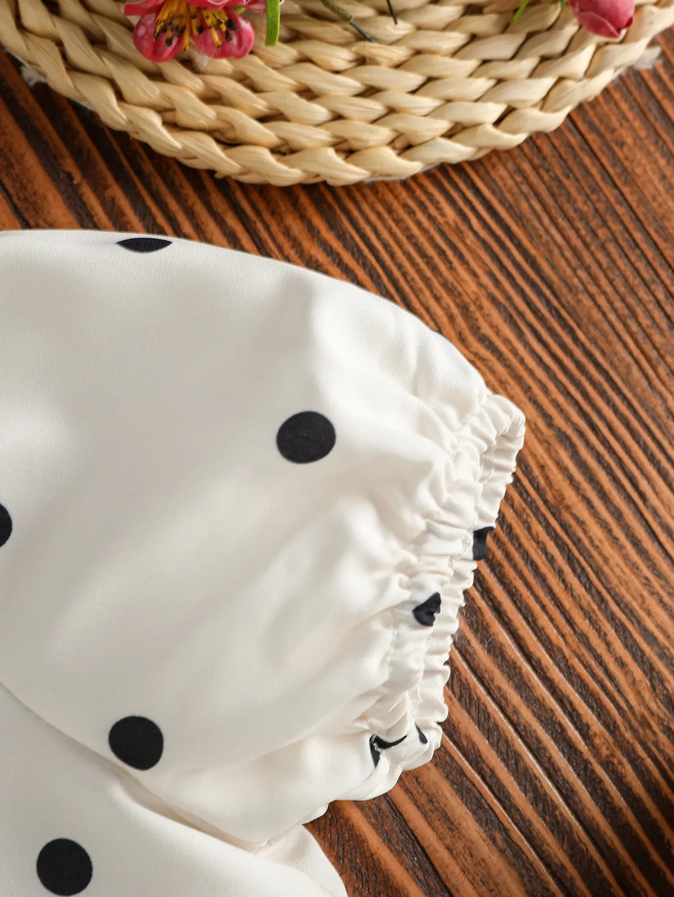 2025 New Summer Polka Dot Printed Short-sleeved T-shirt and Pleated Skirt, Casual and Versatile Two-piece Set