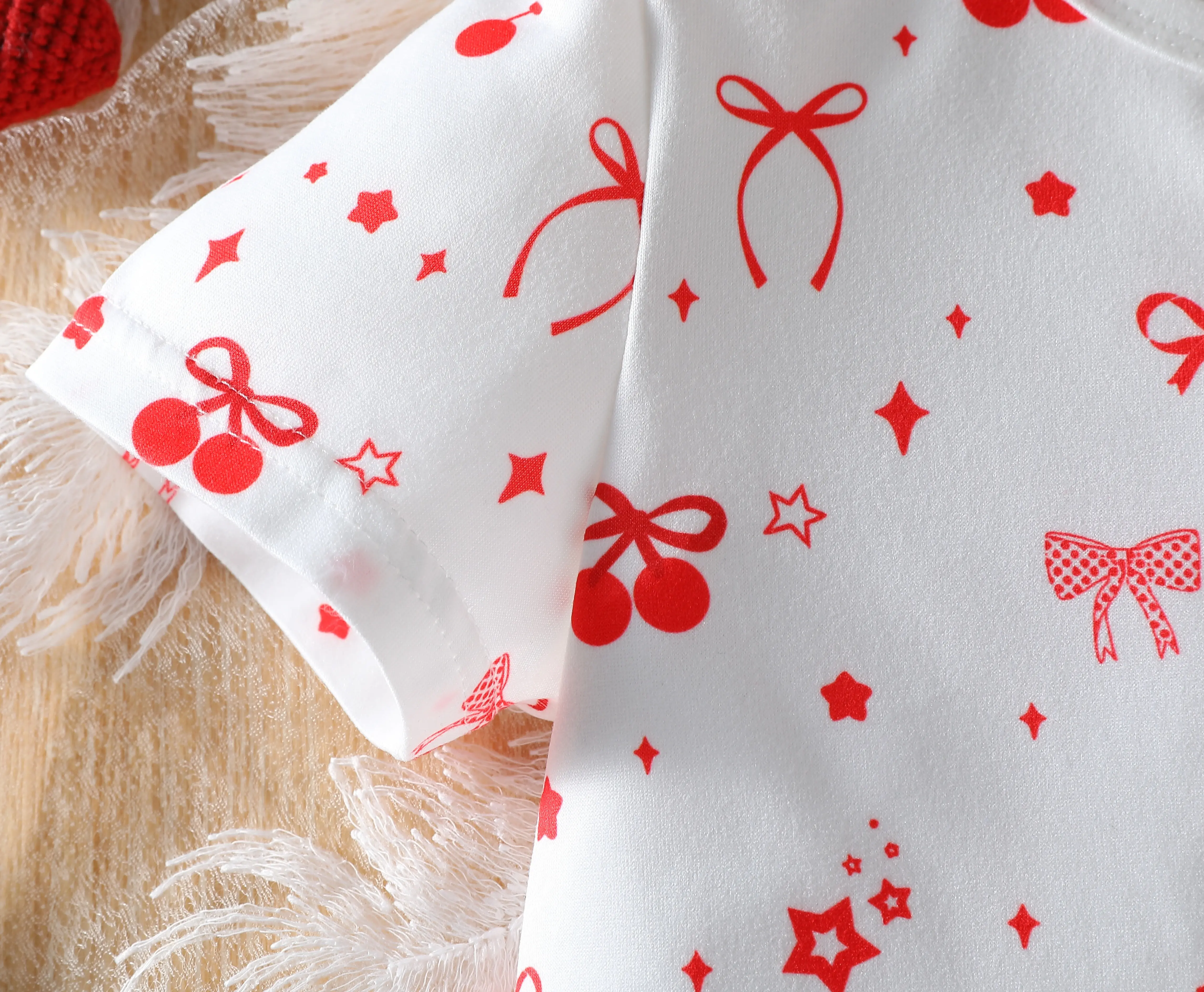 Girls’ New Summer Butterfly Print Sleeveless Top and Skirt Two-piece Cute and Sweet Set