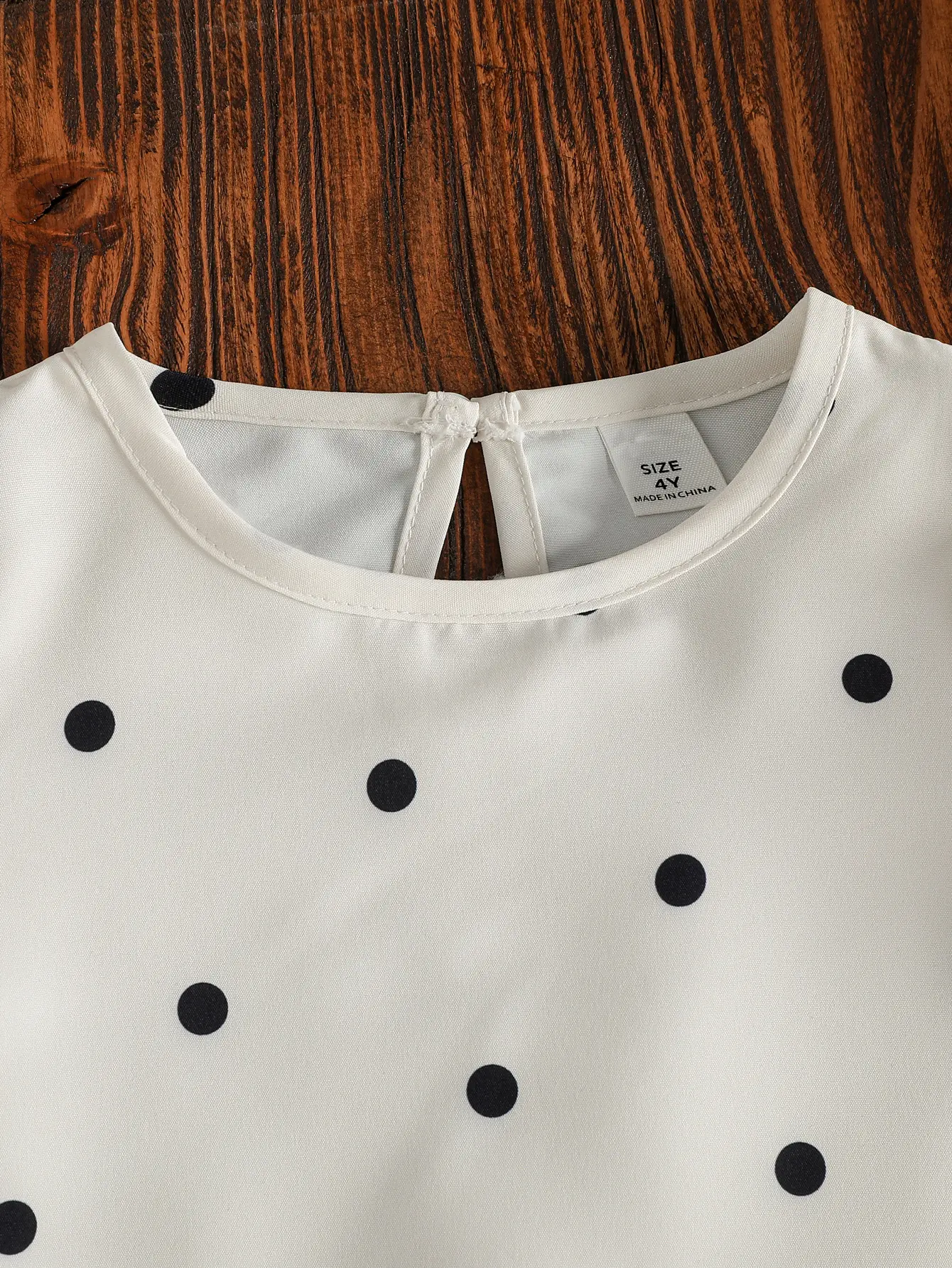 2025 New Summer Polka Dot Printed Short-sleeved T-shirt and Pleated Skirt, Casual and Versatile Two-piece Set