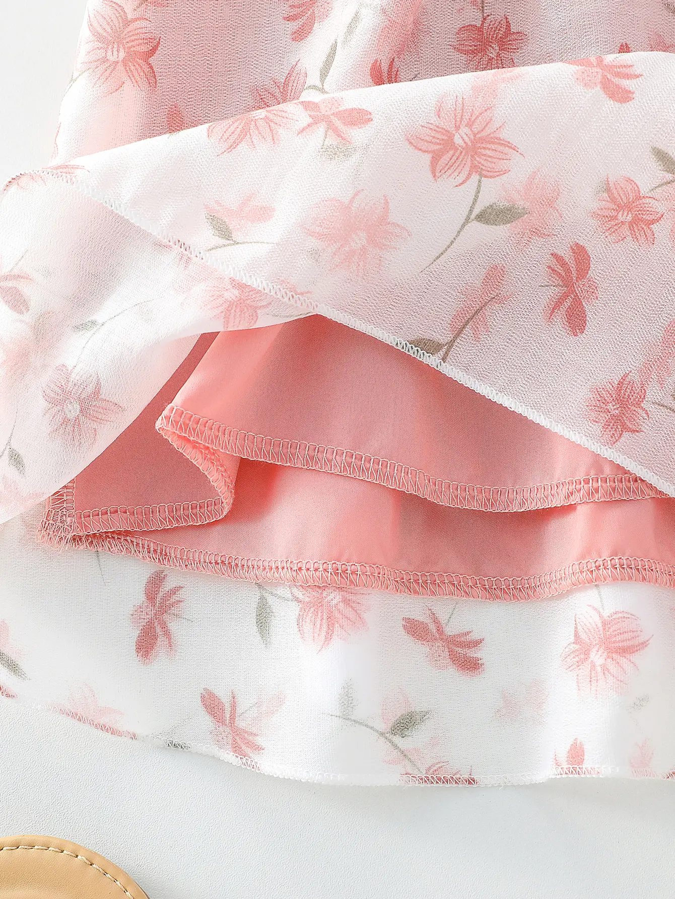 2PCS toddler girl clothes Sleeveless Print Floral Top With Bow+ Print Floral shorts set Summer New Style children clothes