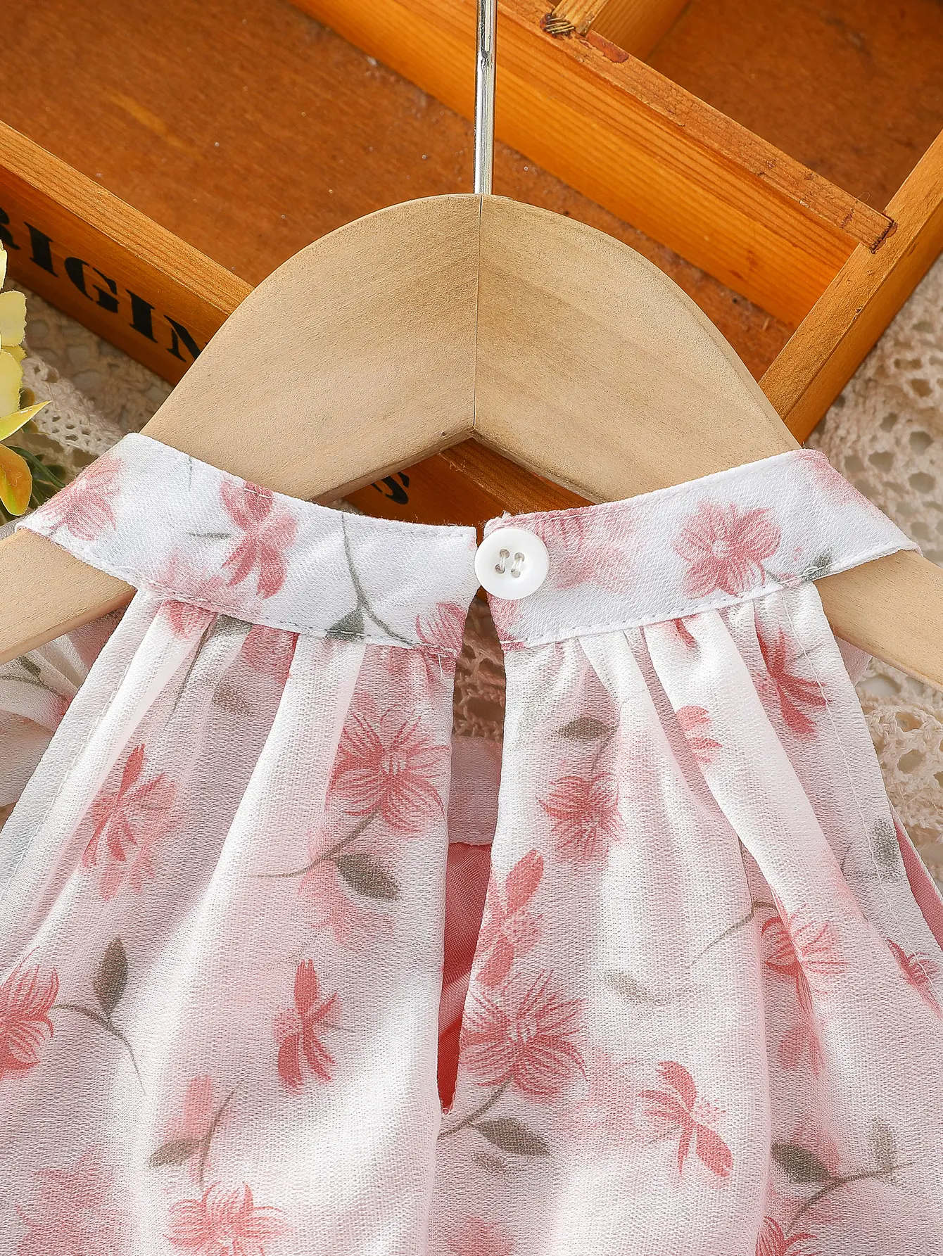 2PCS toddler girl clothes Sleeveless Print Floral Top With Bow+ Print Floral shorts set Summer New Style children clothes