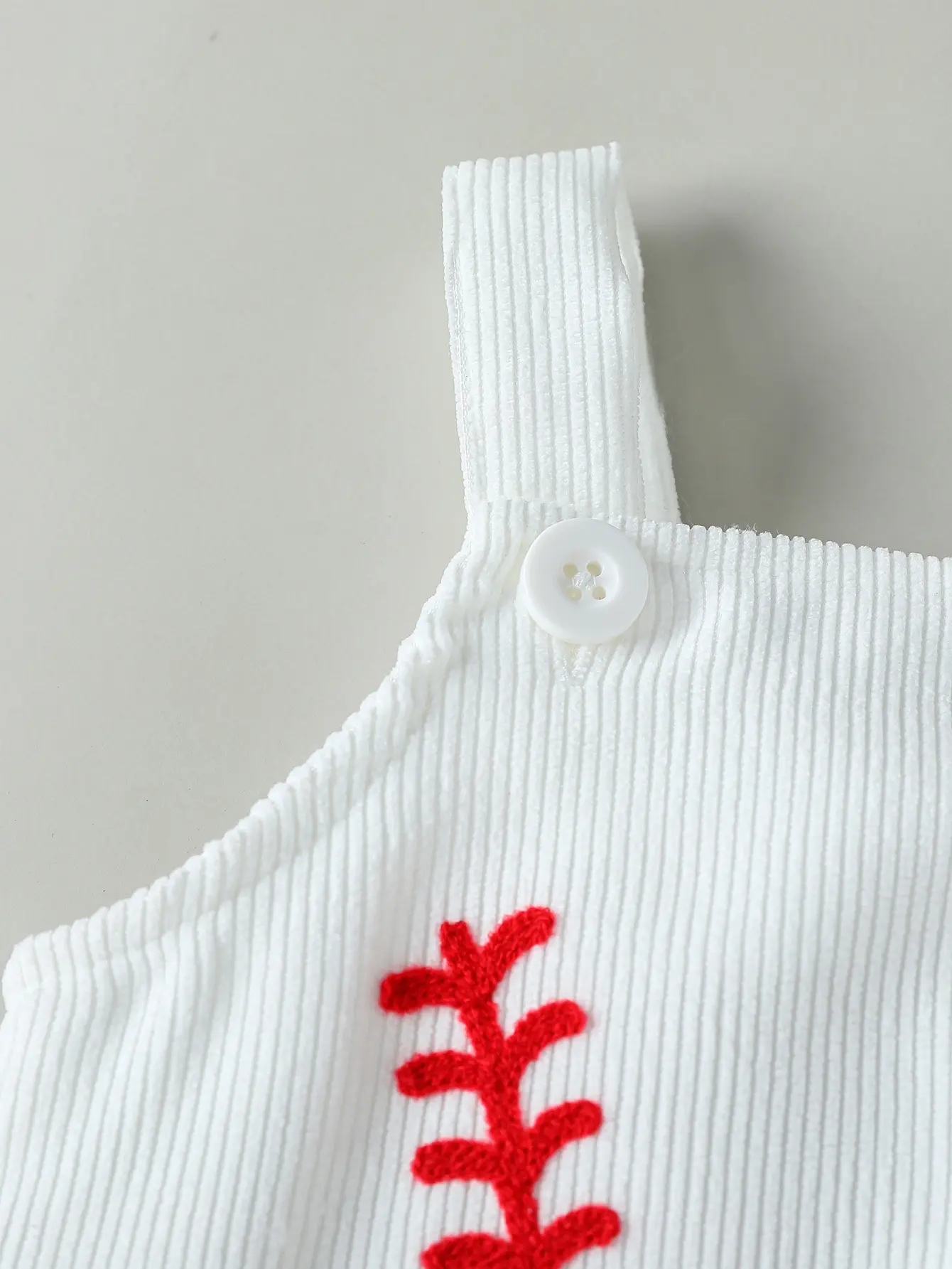 2025 Summer Baby Girls Boy Romper Overalls Baseball Embroidery Sleeveless Casual Jumpsuit Suspender Pants Toddler Clothes 0-1Y