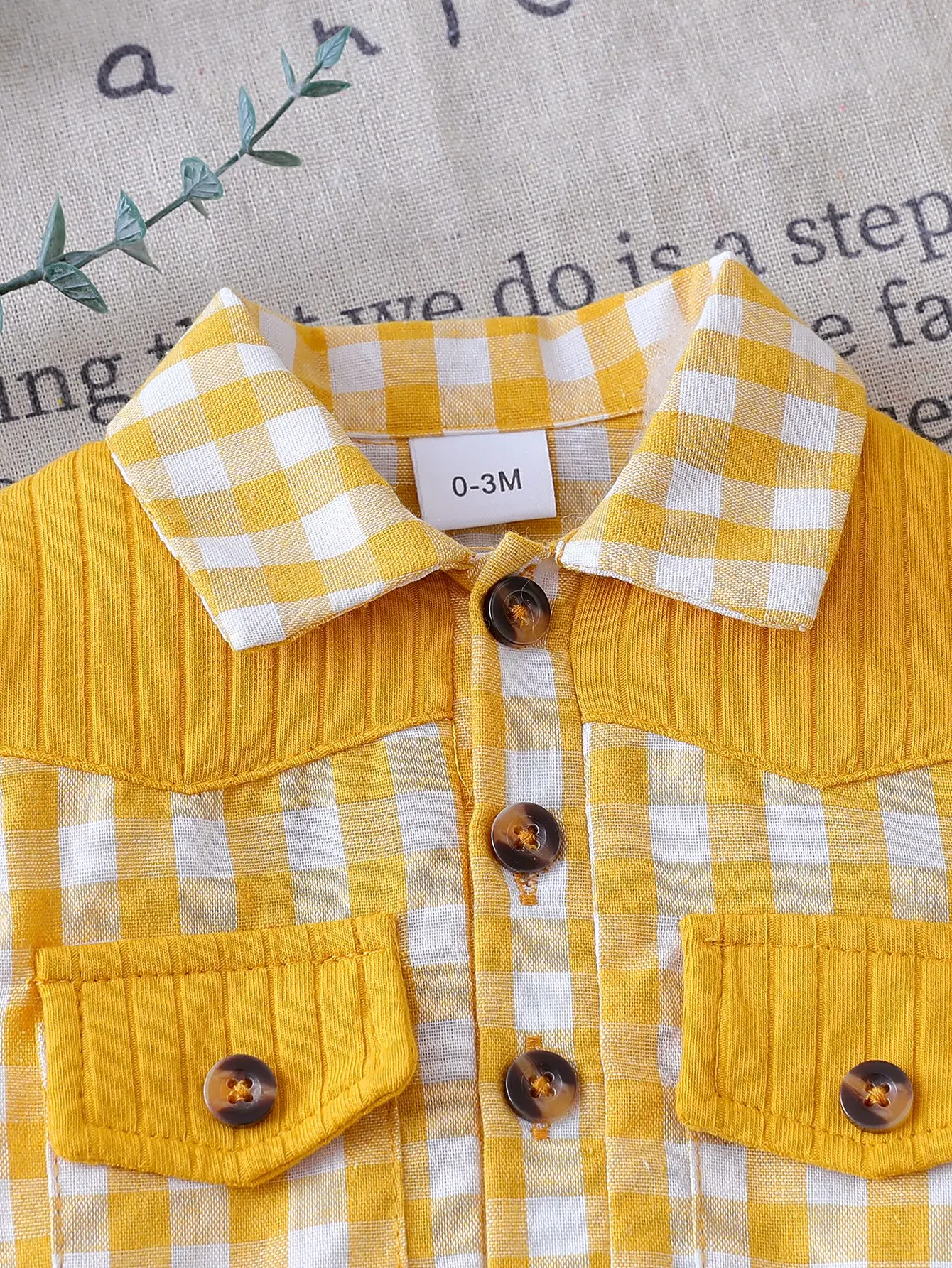 2025 Summer Infant Baby Boys Romper Plaid Print Short Sleeve Button Front Jumpsuit With Pocket Casual Clothes For Newbron