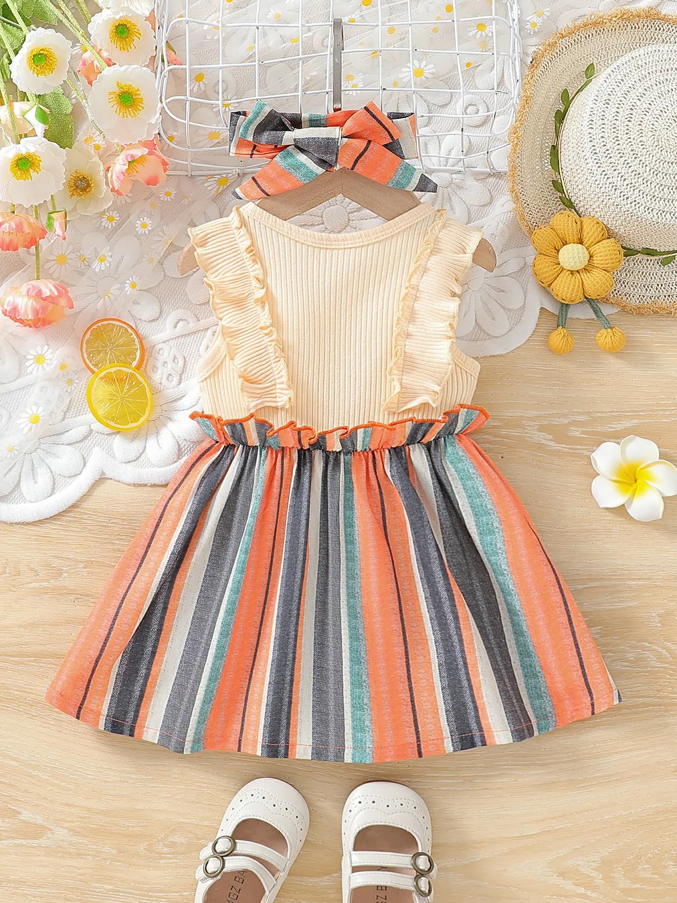 2025 Summer New Children’s Soft and Comfortable Dress for Girls, Baby Fashion Casual Dress